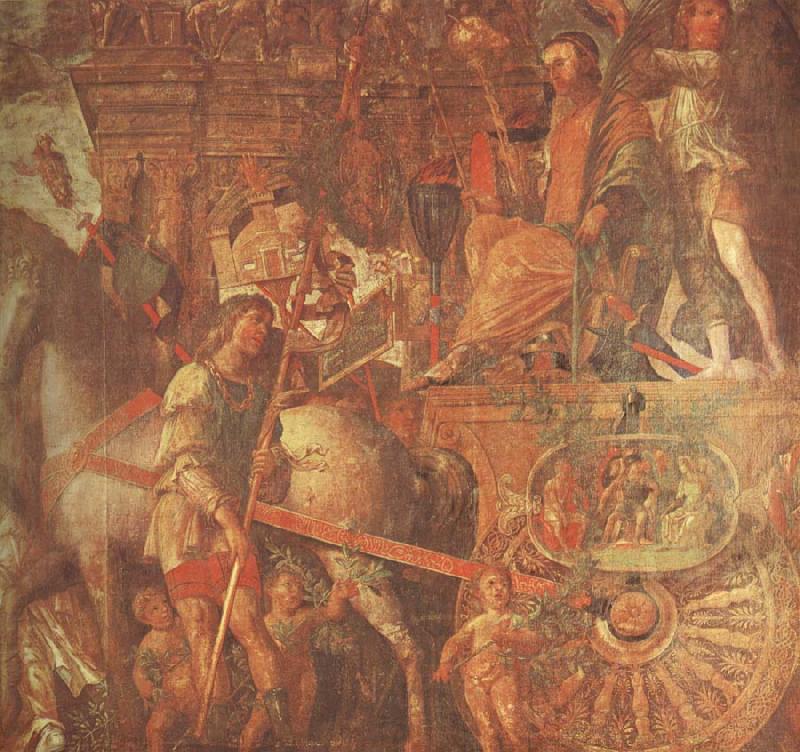 Andrea Mantegna Caesar-s Chariot oil painting image